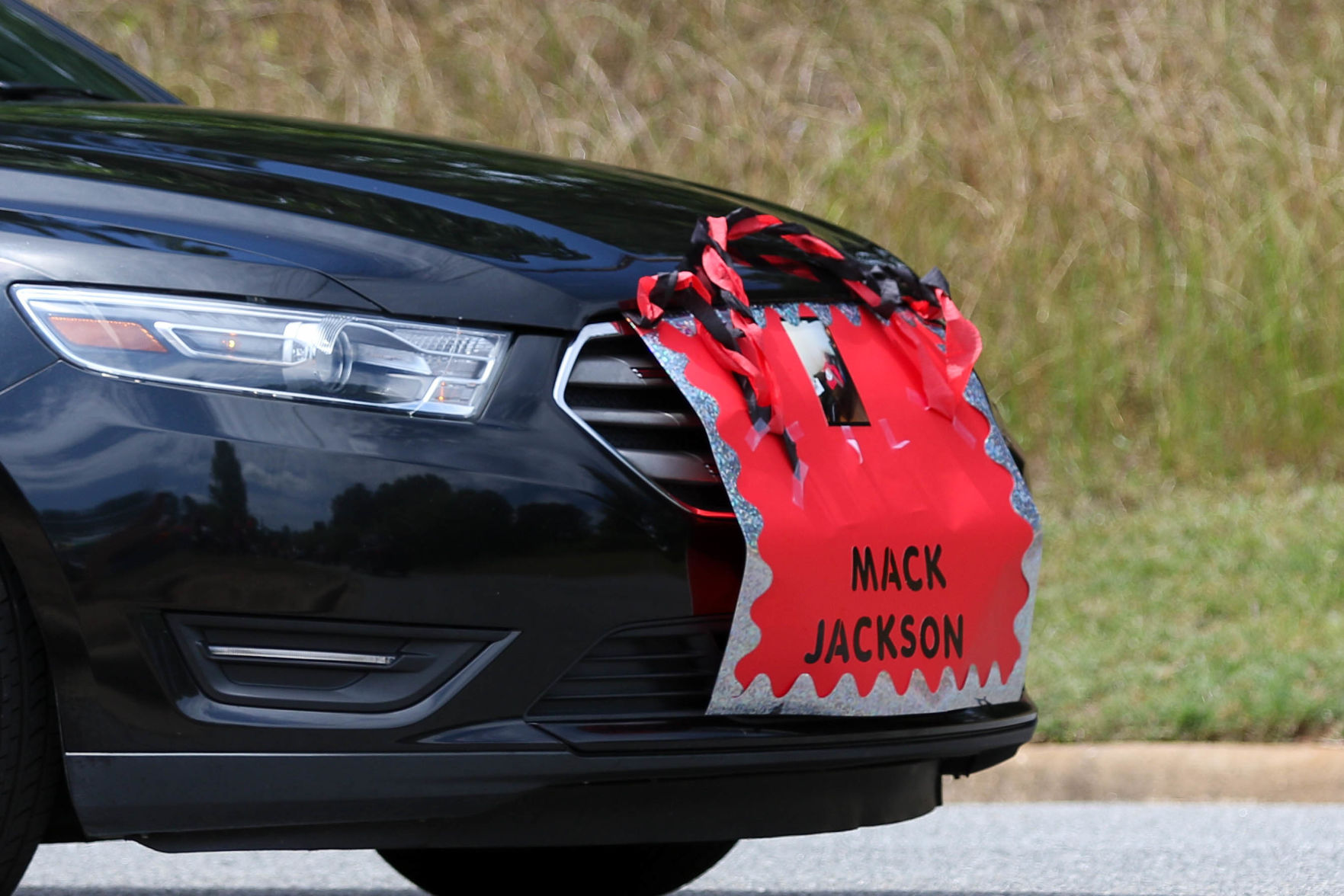Car parade for Oak Park Nursing Home and Independent Living Community residents